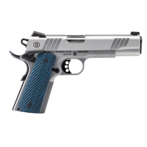B 1911 Stainless Right Cacha Azul Inox