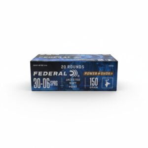 Balas 30 06 Federal 150 Grains Soft Point X20