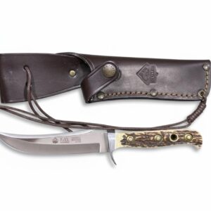Cuchillo Puma Modelo Handmade Skkiner Germany Cacha De Ciervo