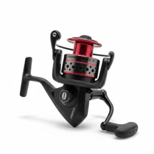 Reel Frontal Fierce 4000 Penn Spinning Y Pejerrey Negro Rojo Derecho Izquierdo