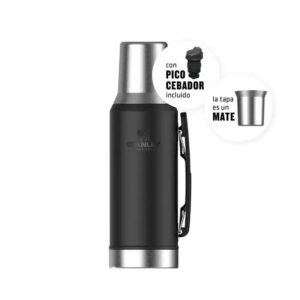 Termo Stanley 1.2 Pico Cebador Negro