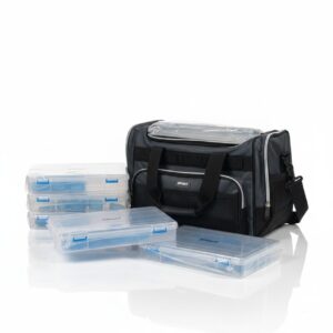 Bolso Spinit De Pesca Con Cajas Plasticas