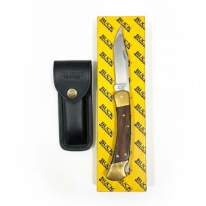 navaja  Buck b119-00-0 cacha de madera con funda