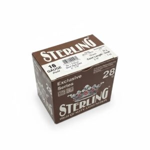 Cartucho Calibre 16 Sterling Municion 7 28 Gramos X25
