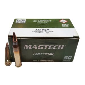 Municion Magtech calibre 223 fmj 55 Gr X50
