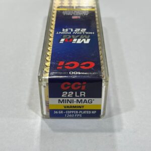 Municion Cci 22 Largo 36 Grains Varmint X100