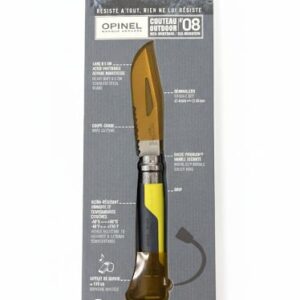 Navaja Opinel Numero 8 Amarilla  Edicion Limitada (copia)