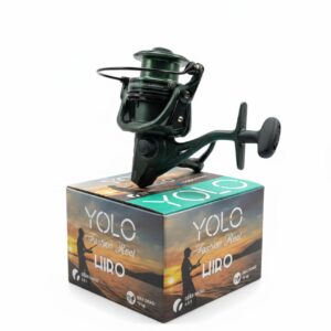 Reel Frontal Yolo Hiro 6500 6 +1 Rulemanes Carretel Aluminio