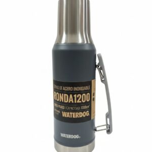 Termo Waterdog Gris Mate System 1.2 Litro Acero Inoxidable