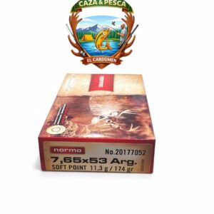 MUNICION norma 7.65x53 arg soft point 11.3 g