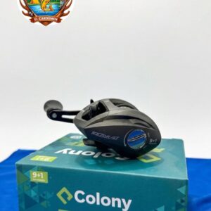 Reel huevito colony razor gt rulemanes 9+1 freno magnetico  manija derecha de aluminio