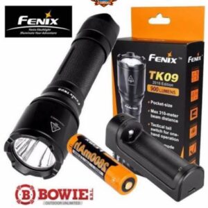 Linterna Fenix Modelo tk09 900 lumens maximo 310 metros