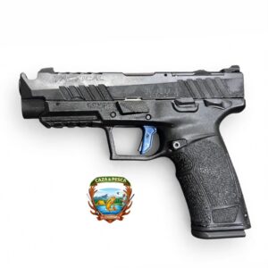 Pistola tisas calibre 9mm modelo px-9 tactical color black  dos cargadores 18 tiros